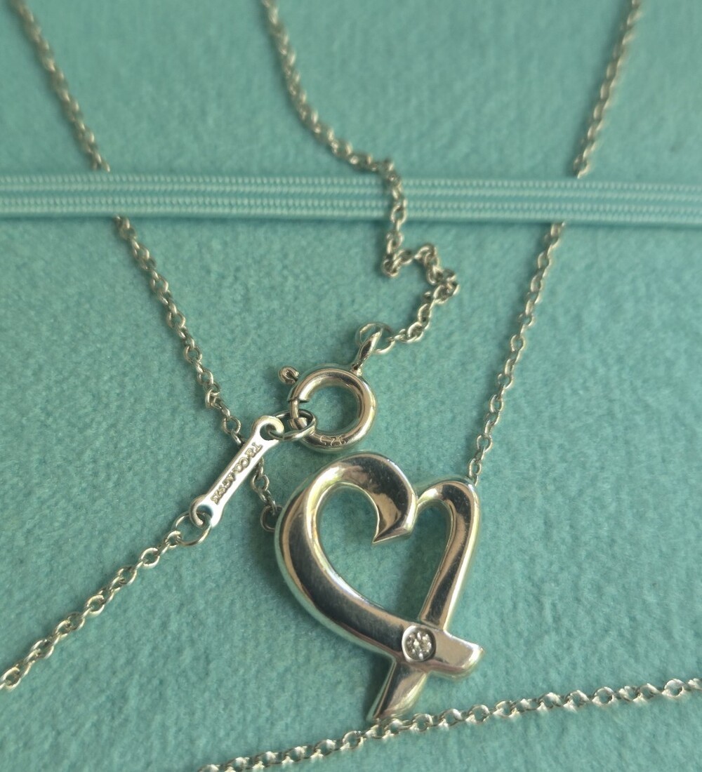 Tiffany & Co. Loving Heart with Diamond Pendant